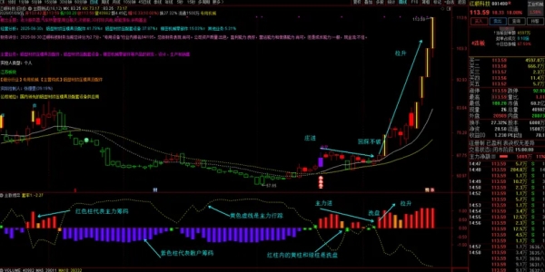 通达信【筹码博弈】副图指标 主要分析市场中主力散户筹码「8金币」