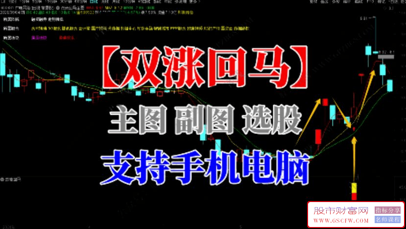 通达信双涨回马套装指标,涨停回马枪分享,附图_展示图_02
