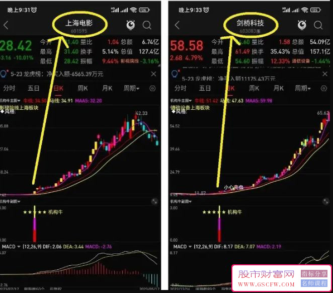 通达信【机构牛】主副图+选股,主抓低位翻倍,信号少而精附图_展示图_06