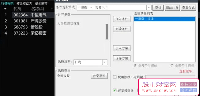 通达信【一阳指】竞价选股,自用三年的竞价公式,准确率高,加密附图_展示图_01