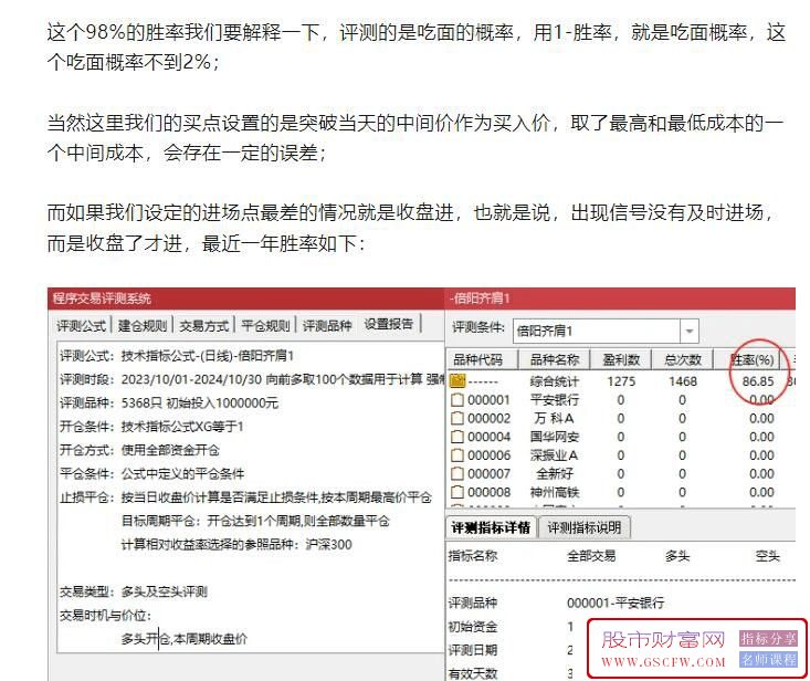 通达信【倍阳齐肩十字星】实战方法高成功率盘中提前警报,妖股抓不停,主副图+选股_展示图_10