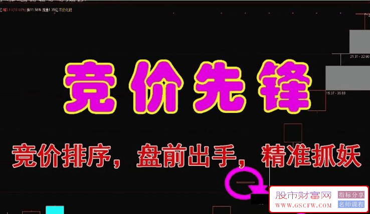 通达信【竞价先锋】集合竞价盘前抓涨停妖股,强势股,副图排序/选股_展示图_01