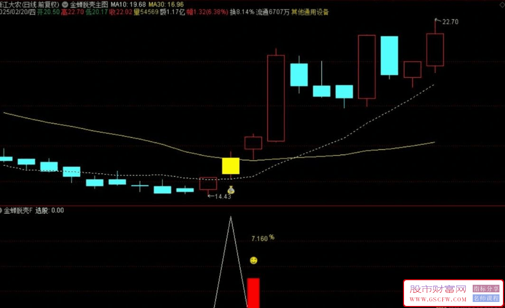通达信【金蝉脱壳抄底】主副图+选股,右侧抄底核心原理,成功率91%,指标源码_展示图_12