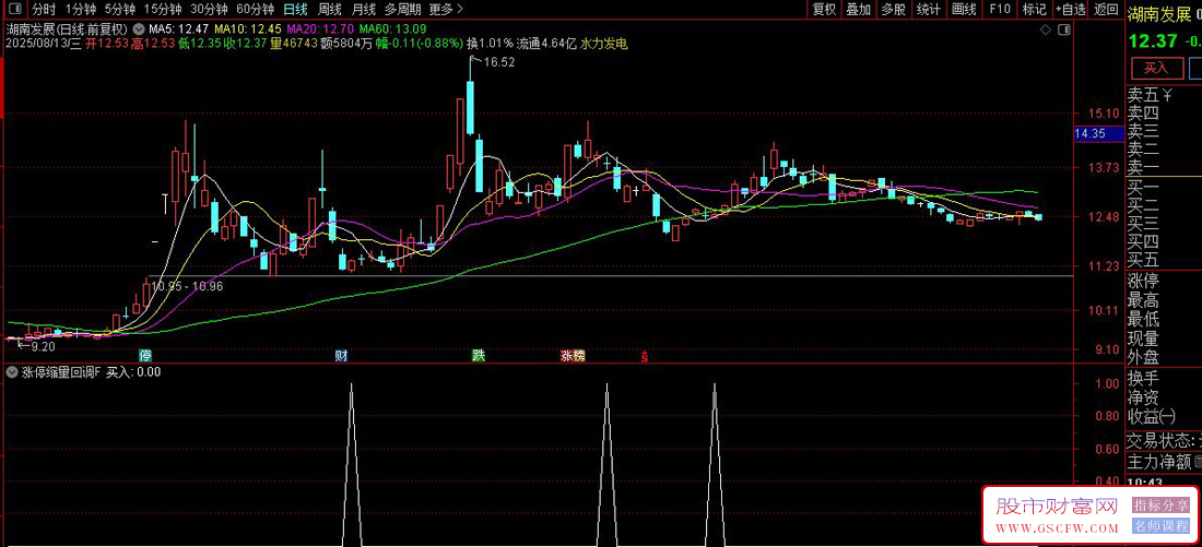 通达信【涨停缩量回调】副图+选股,寻找前期强势涨停后健康回调重新走强的个股_展示图_09 ... ... ...