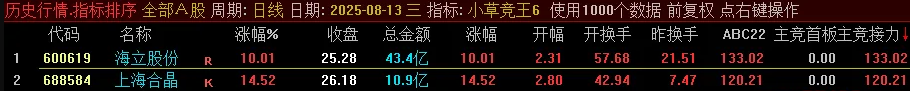 小草竞王第6版,号称网上所有的竞价指标的原型,主竞首板、主竞接力等四项_展示图_06 ... ...