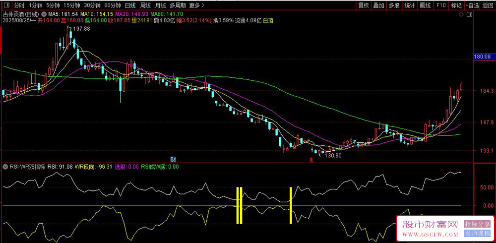 通达信〖RSI-WR双指标共振〗系统深度解析,判断股票超卖反弹机会_展示图_01