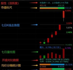 通达信【板爷分时标准版V2.6】某平台上价值600,的短线看盘分时主图,功能丰富且美观_展示图_07 ... ...