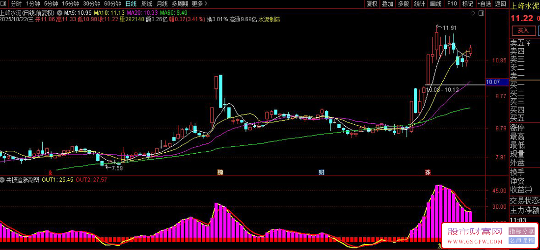 通达信〖共振追涨〗副图指标,龙翻云操盘版,指标实战指南_展示图_05