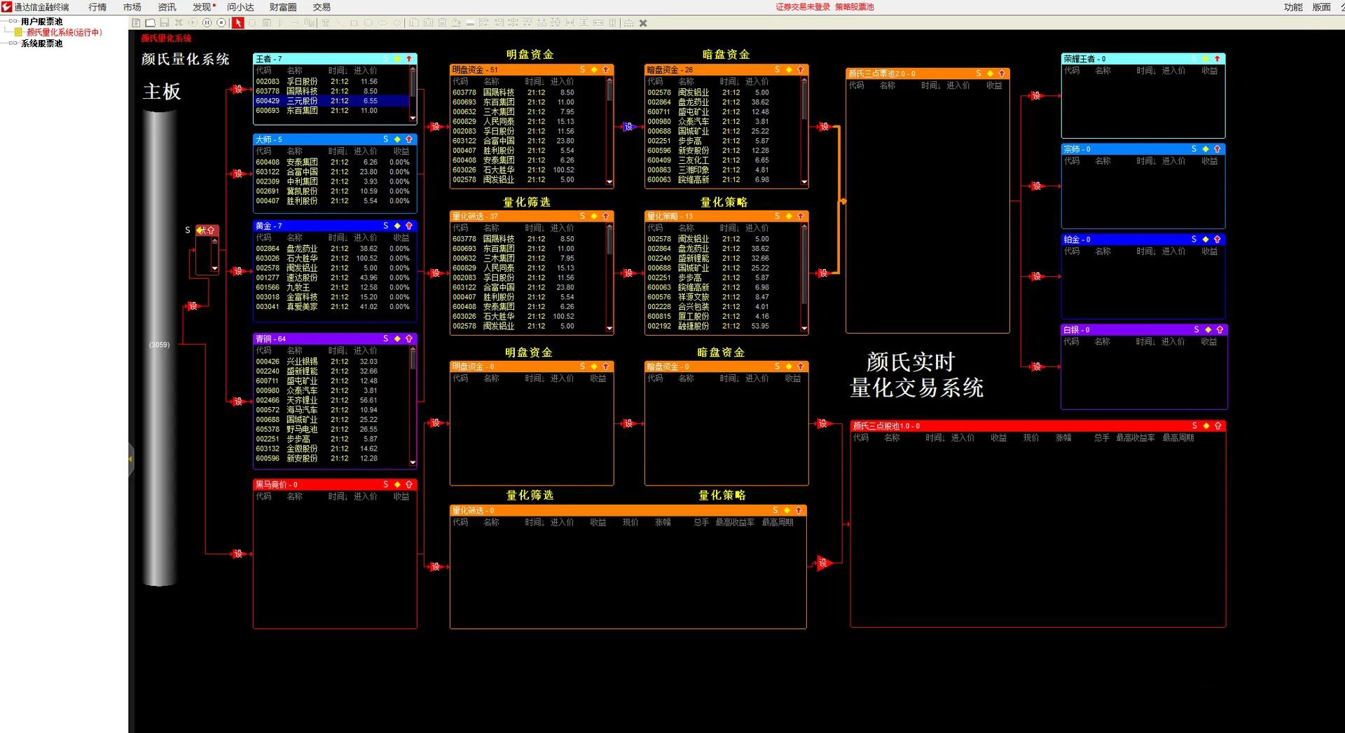 知名大V最新【YS量化系统】指标+股票池,主要用于A股市场短线和波段操作_展示图_01 ... ... ...