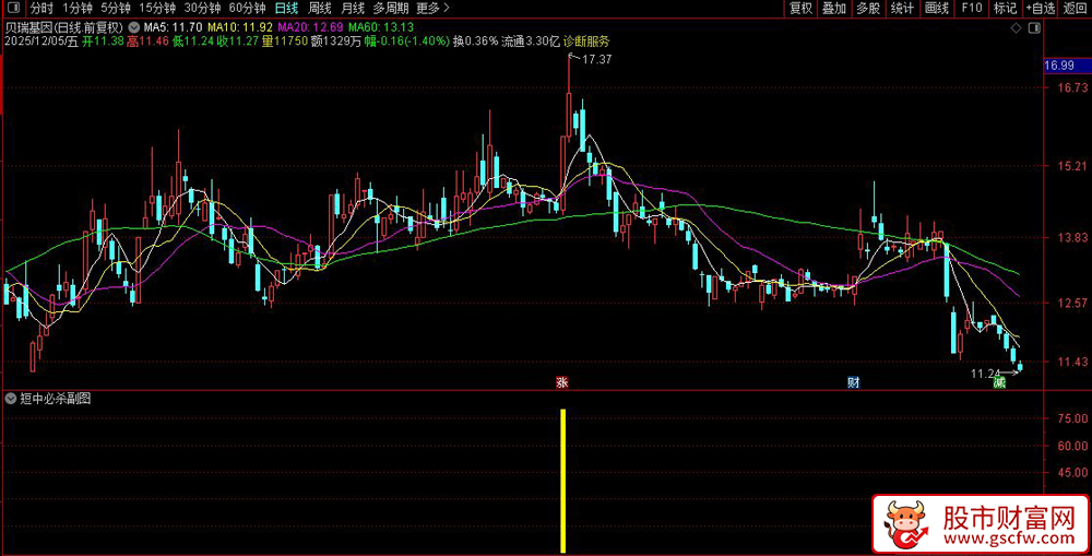 通达信〖短中必杀〗副图+选股指标,识别股票市场中的强势突破信号_展示图_02