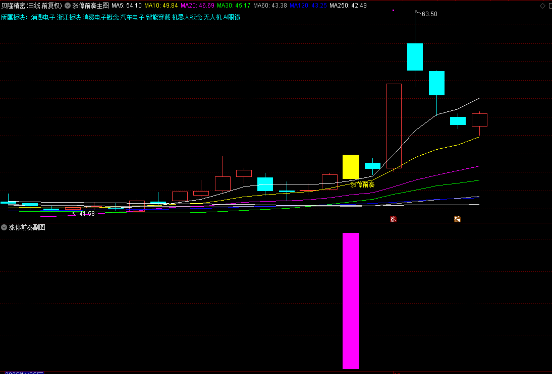 2026【涨停前奏】主副图选股，识别股票可能涨停的前奏信号_展示图_04