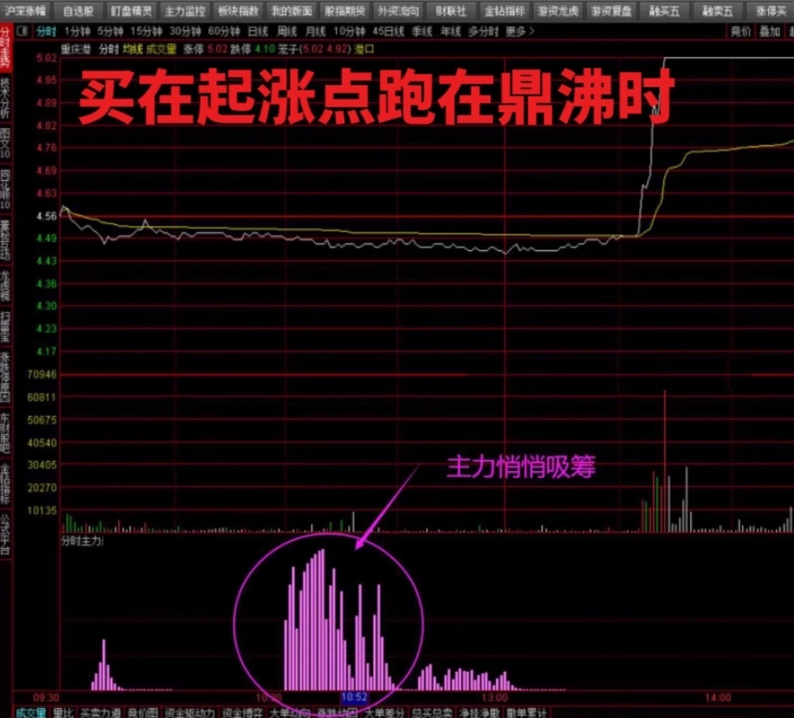 2025新版【双紫擒龙】紫紫红黄庄家控盘分时主力吸筹动能二号起涨高抛低吸_展示图_12 ... ... ... ...