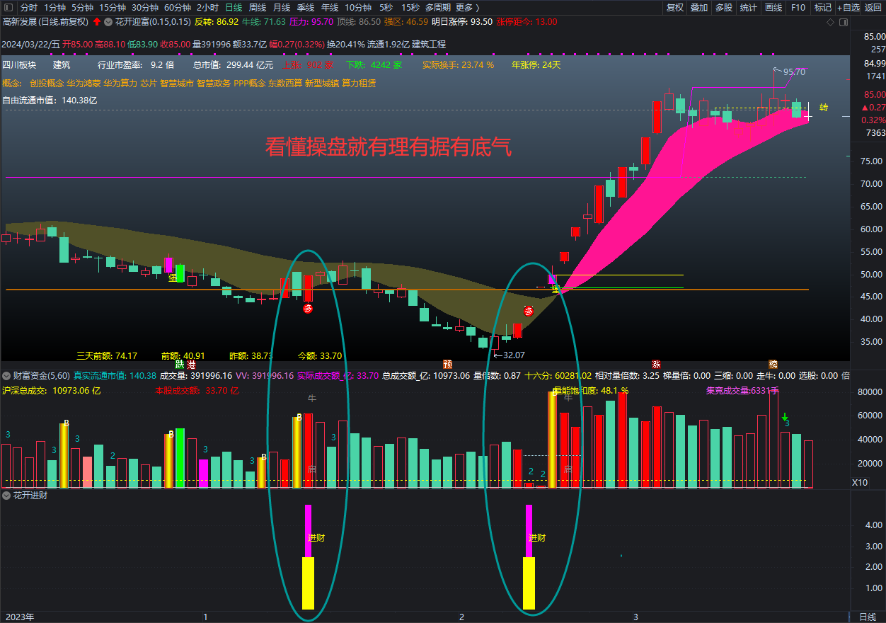 通达信【城堡不破花开迎富】之独创操盘系统首发，研究当前最突出的股票，投资最活跃的龙头股!_展示图_07 .. ...