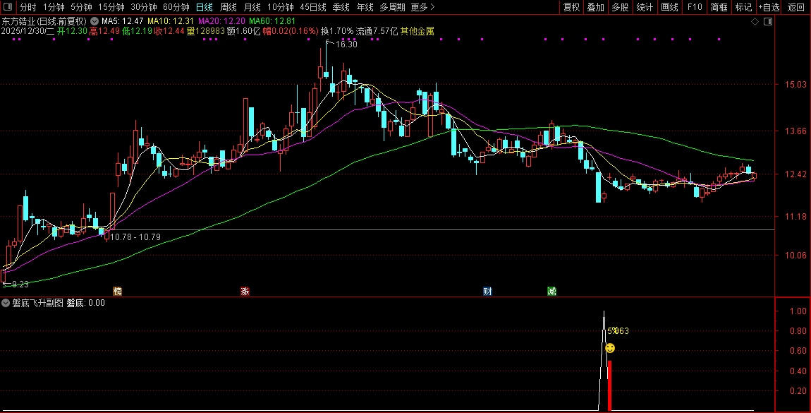 通达信【磐底飞升】副图+选股指标_展示图_06