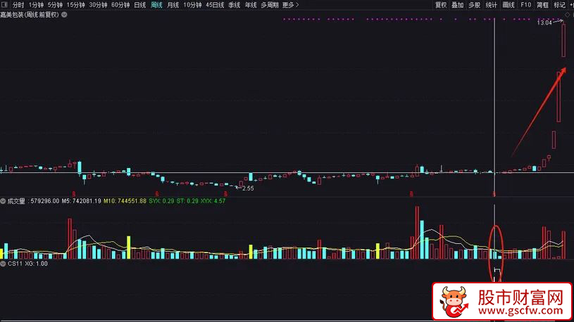 通达信〖周线地量〗副图+选股指标_展示图_03