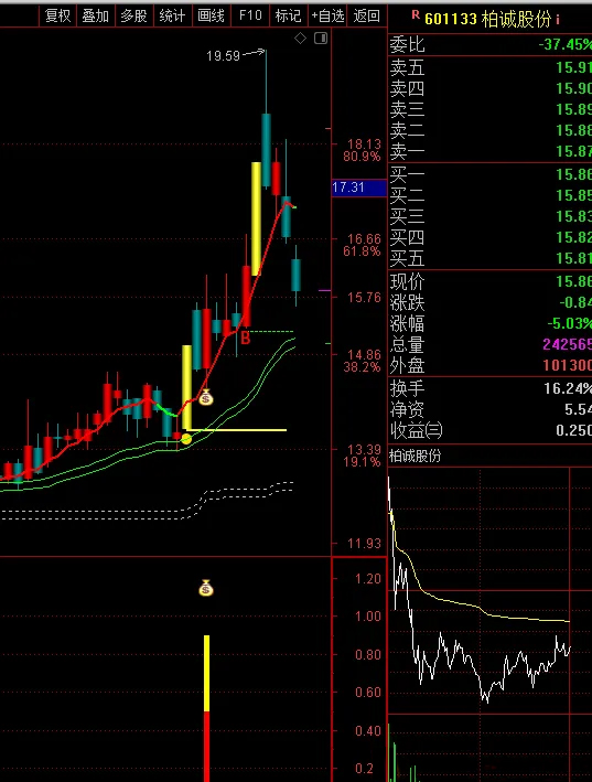 通达信〖一板反包〗副图+选股_展示图_08