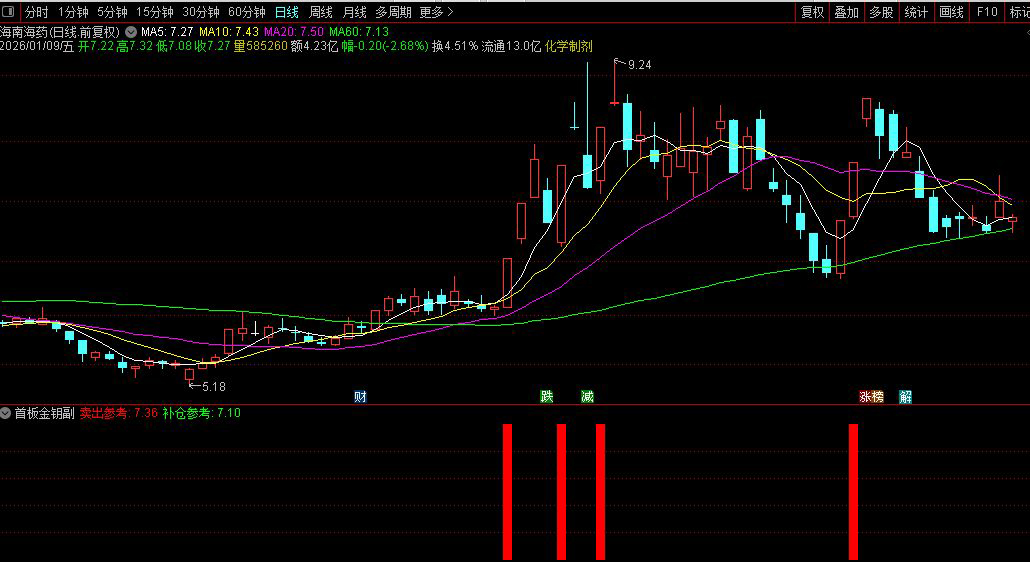通达信〖首板金钥〗副图+选股指标_展示图_03