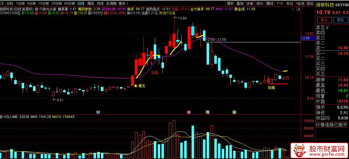 通达信〖只做龙头股〗主图指标_展示图_03