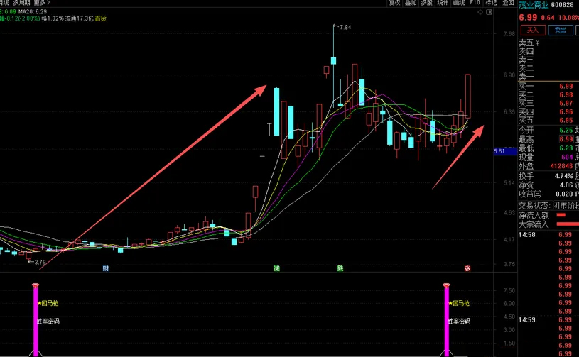 2026王者归来【主力回马枪】副图+选股_展示图_02