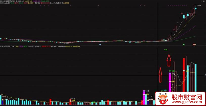 倍量你敢直接参与么？〖主力行为识别〗看清主力手法_展示图_01
