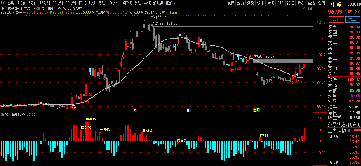 和谐付费指标【鲸吞暗潮】主副图指标_展示图_01