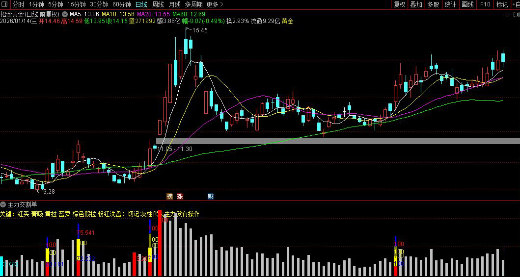 通达信〖主力交割单〗副图指标_展示图_03