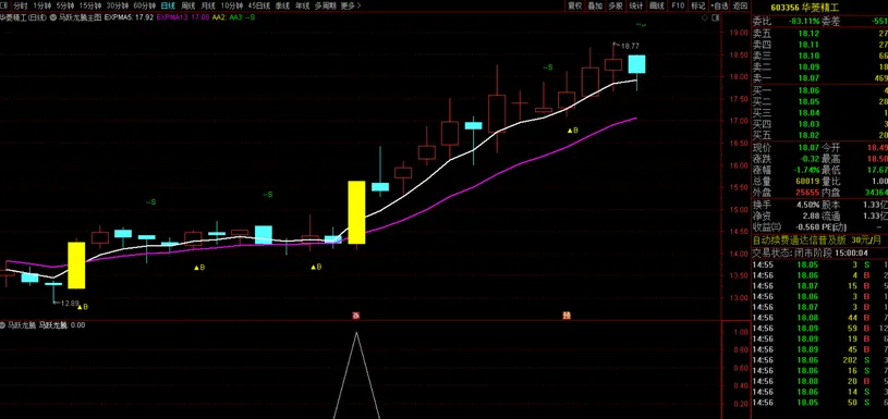 原创精品【马跃龙腾】主副图+选股_展示图_09