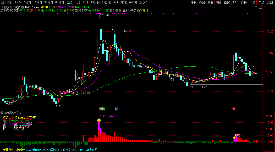 通达信〖超级资金监控〗副图指标_展示图_04
