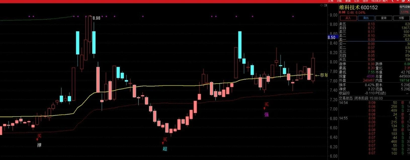 【AI重构逻辑】基于VWAP与ATR自适应算法的庄家成本探测指标_展示图_01