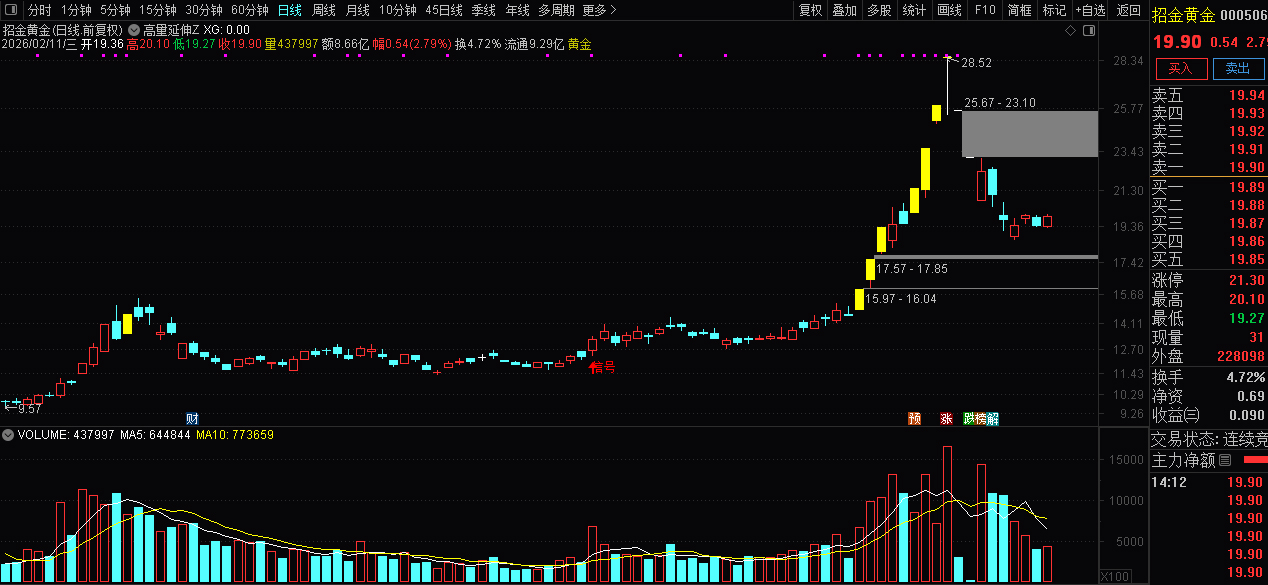 通达信【高量延伸】主图+选股_展示图_08